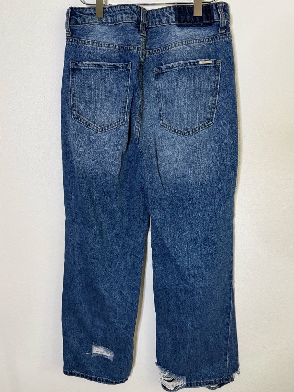 Insane Gene Distressed Straight Leg Jeans Size 26 High Rise 100% Cotton - Picture 3 of 8
